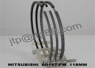 Segments de piston en acier pour les pièces de rechange ME-999955/540 ME-996229/231 de Mitsubishi