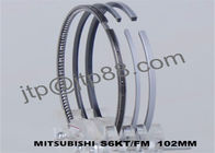 L'anneau de piston de moteur diesel de S6KT a placé pour Mitsubishi 5I7538 34317-19011