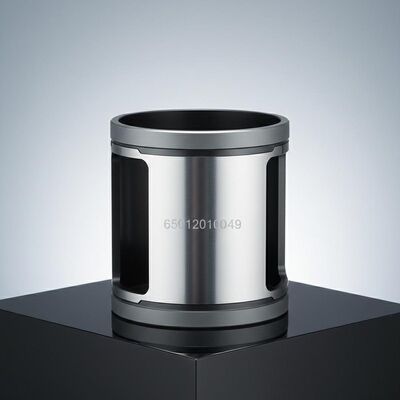 Chemise de cylindre numéro 65012010049 Chemise de cylindre de moteur adaptée aux moteurs MAN DOOSAN en couleurs argent, noir et gris