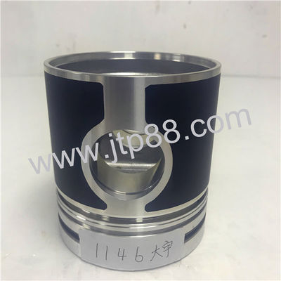 Longueur du diamètre 111mm 121mm de piston de pièces de moteur d'excavatrice pour le Coréen DAEWOO