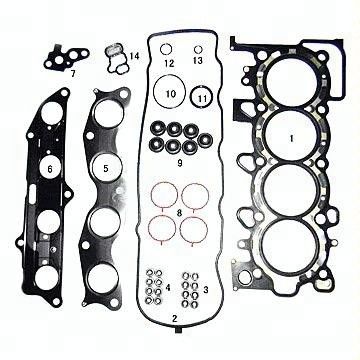 Repassez la garniture de graphite de culasse de Kubota V1505 4D87 16394-03310 de kit de garniture de moteur